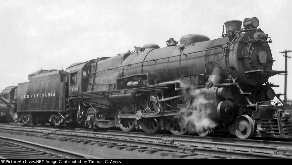 PRR 7133, K-4S, 1956